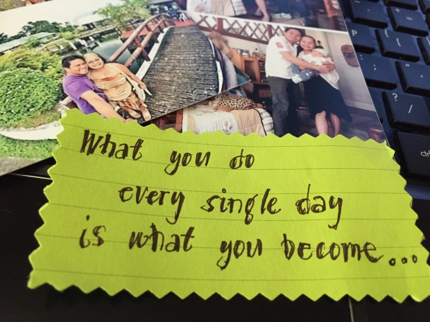 What You Do You Become