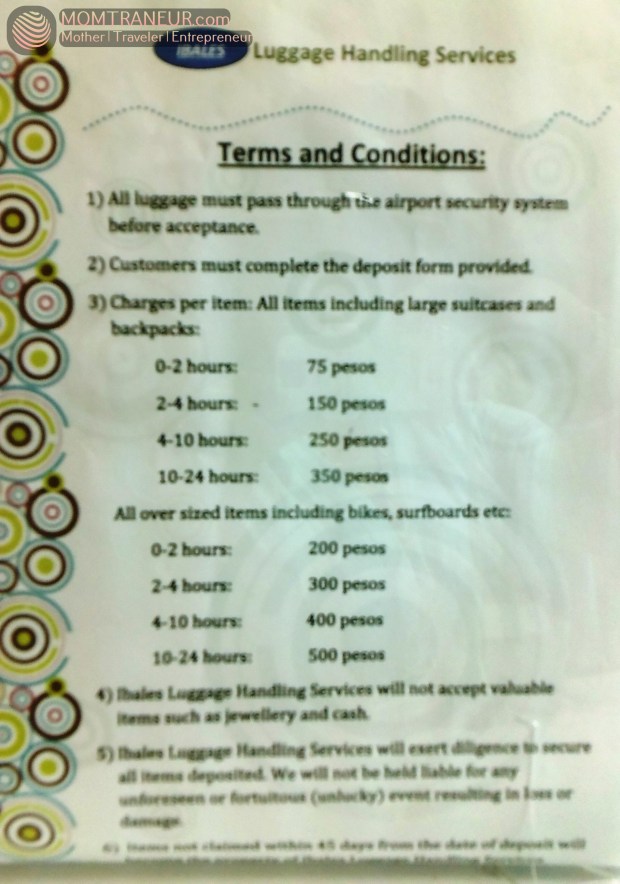 Mactan Airport Luggage Terms
