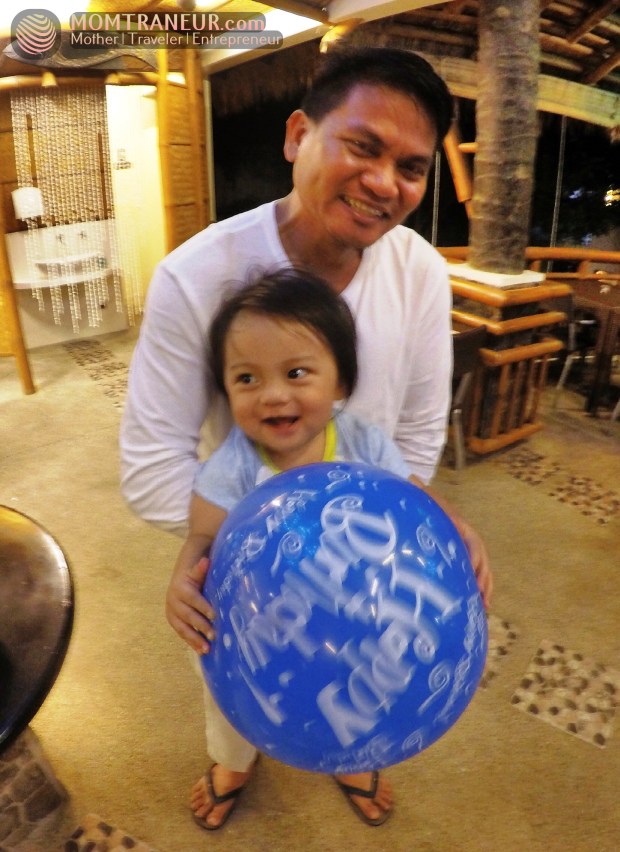 Acuaverde birthday balloon