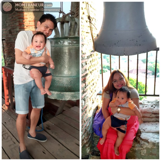 Fun at the Bantay Church Bell Tower.