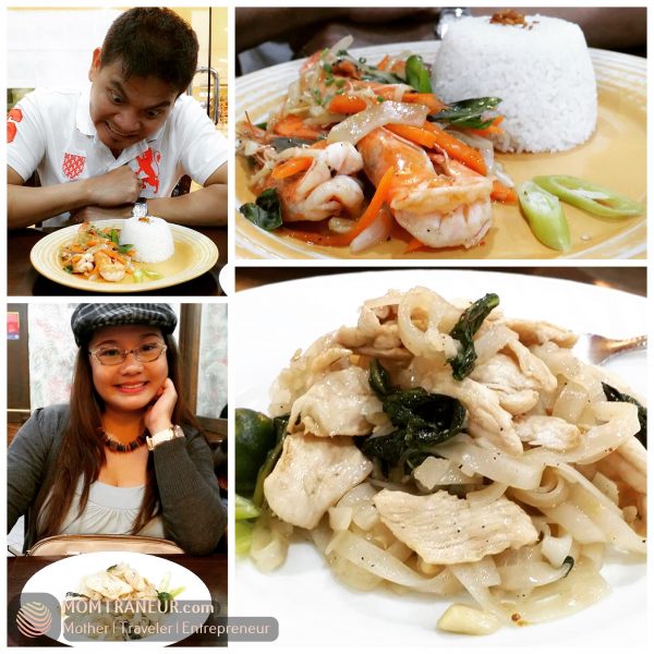 Thai food at grocery shopping