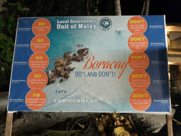 Boracay Do's and Don'ts