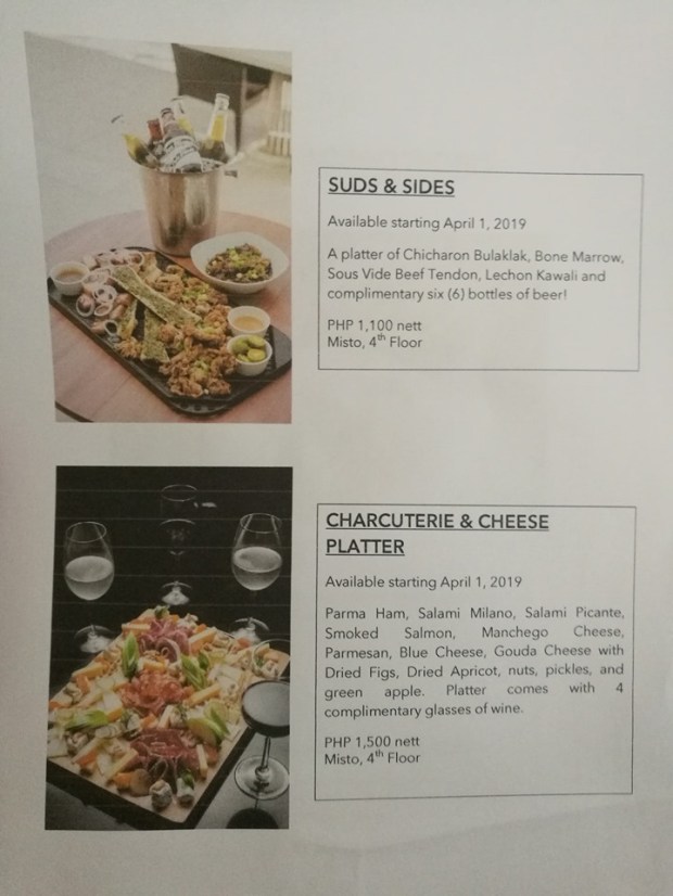 SEDA CENTRIO MISTO MENU