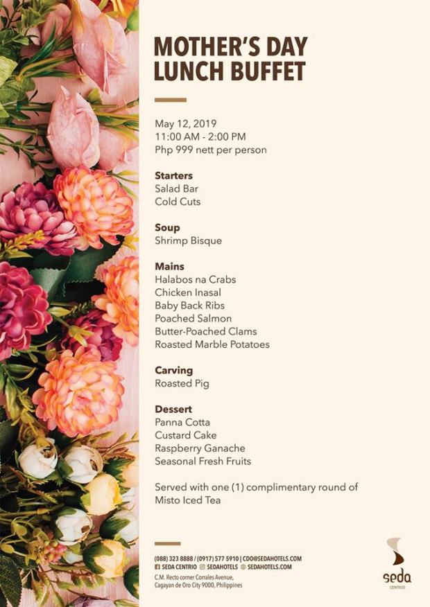 SEda Centrio Mother's Day Promo