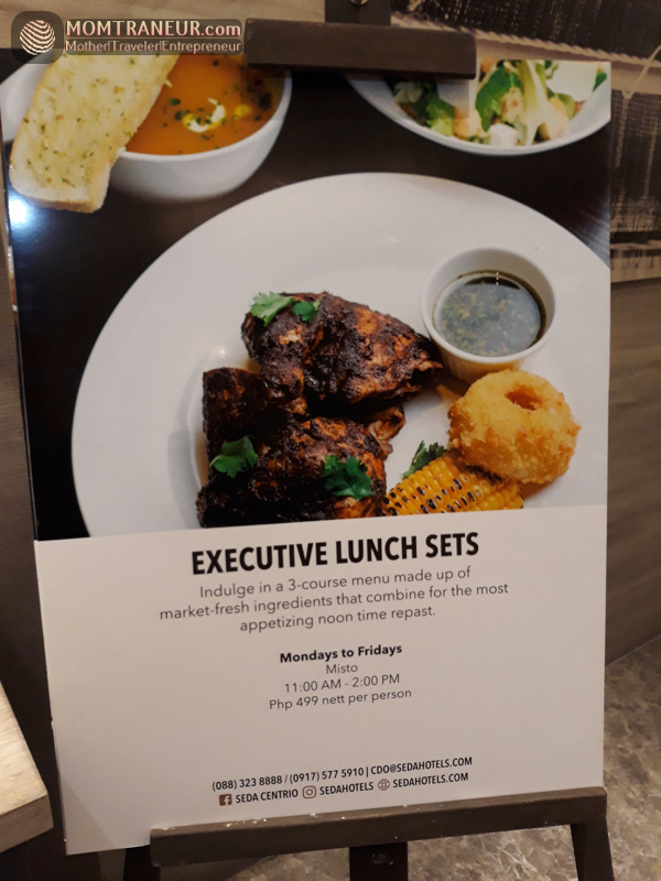 SEda Centrio Executive Lunch Sets