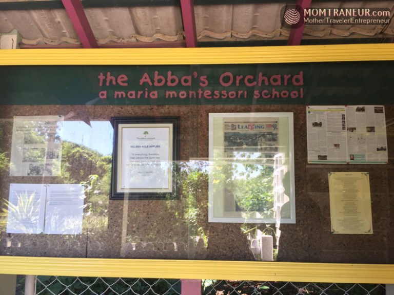 THE ABBA’S ORCHARD, A MARIA MONTESSORI SCHOOL A REVIEW MomTraNeur