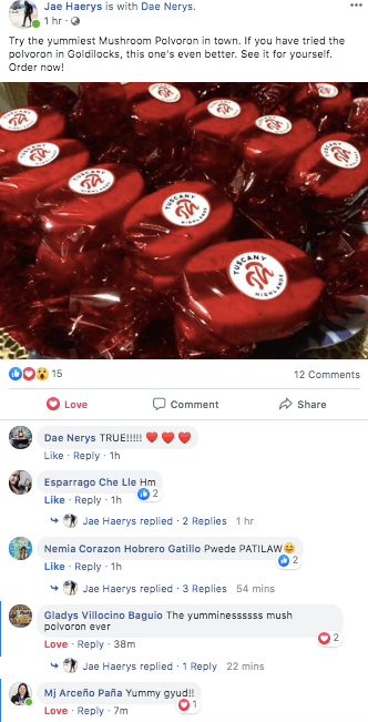 musiga and mushroom polvoron review