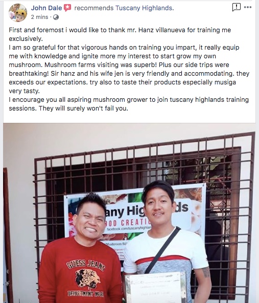 Tuscany Highlands Training Review