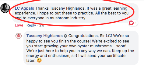 Tuscany Highlands Training Review