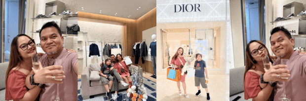 Dior Shopping